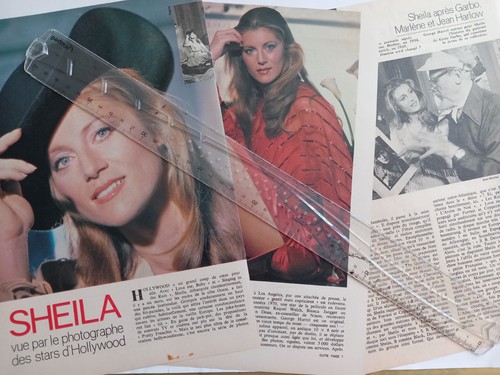 Lot coupures presse sheila - de,