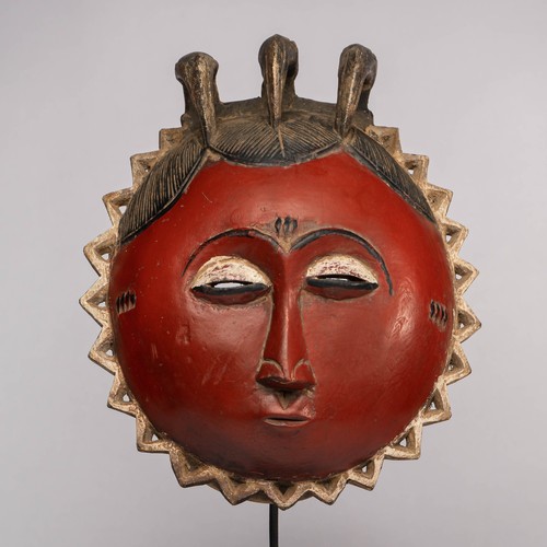 1011 masque baoule avec socle - 1011,