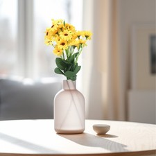 Tissu de soie tournesols