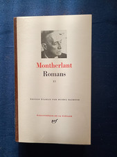 Livre la Pléiade " Romans"