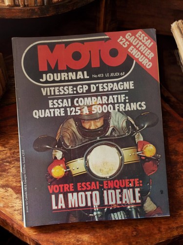 Magazine moto journal - moto, n°413