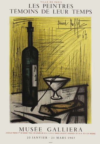 Bernard buffet affiche expo - bernard,