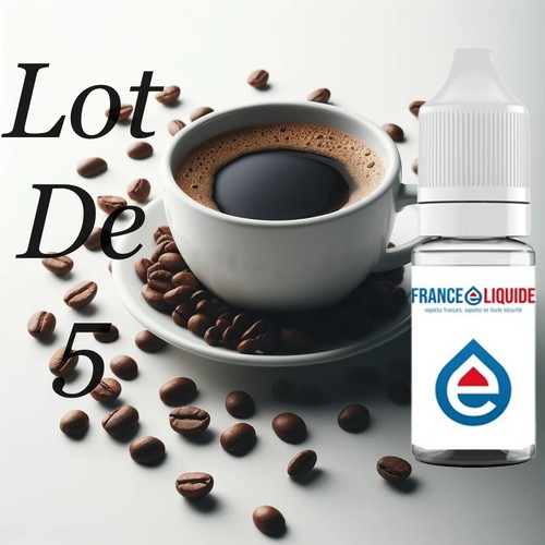 Liquide café 10ml 50 - 5, 50/50