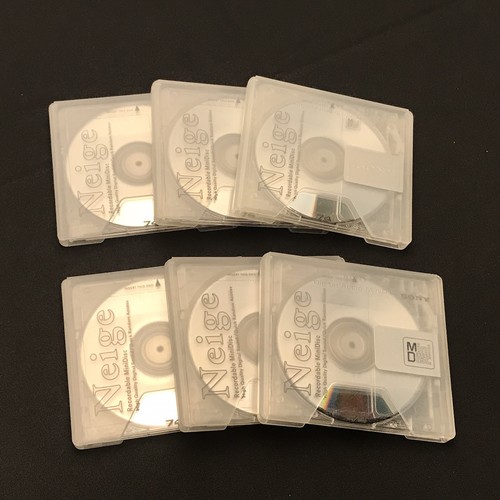 Sony minidisc neige - sony,