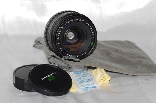 Objectif 28mm hanimex - objectif, f2,8