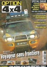 OPTION 4X4 N°06 SPEC.DAKAR / TOYOTA HDJ 80 / MITSUBISHI PAJERO 3.2 DI-D / LADA