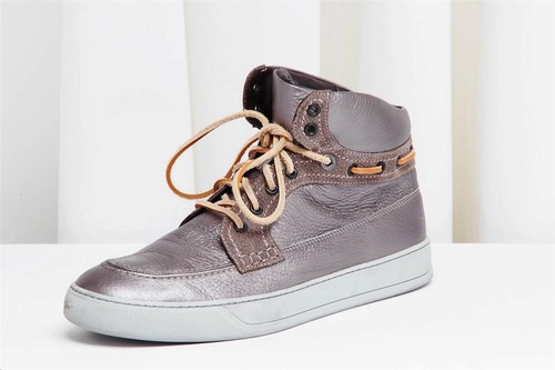 Lanvin mens leather - mens, metallic