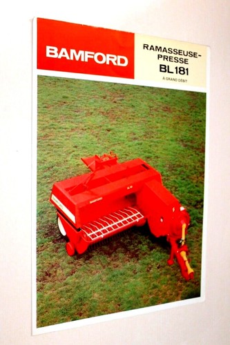 Brochure tractor press bamford - brochure,