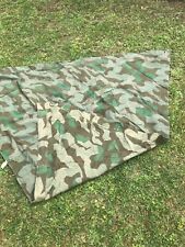 Zeltbahn allemande WW2, camouflage Splitter , poncho, Militaria d’origine
