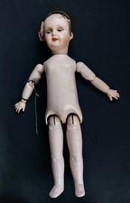 Poupée automate en carton bouilli articulé N°8 ancienne