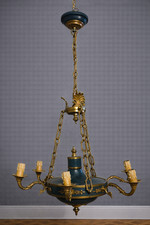 Ancien lustre en bronze doré