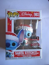 POP  FUNKO 983 SANTA STITCH WITH SCRUMP DISNEY   figurine version noel EMP