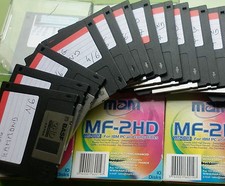 30 disquettes sample Drums + synthés analogiques  AKAI S5000 S6000 Z4 et Z8