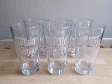6 verres Rhum CAPTAIN MORGAN
