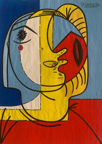 Dessin original gouache sur - original,