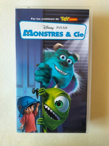 Vhs monstres cie - k7,