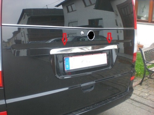 Chrome bande coffre - chrome,