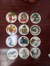 12 CARTES FICHES de COUVERCLE