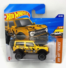 25.003 HOT WHEELS CARTE EU / HOT TRUCKS 2025 / 20/250 '21 FORD BRONCO JAUNE