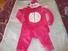 combinaison pyjama à capuche influx fourrure à tete de chat 6 ans