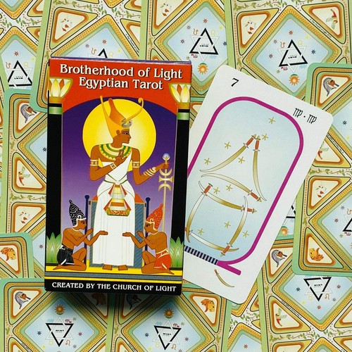 Jeu tarot égyptien - jeu, de