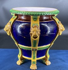 MINTONS majolica jardinière