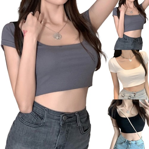 Shirt femme crop - crop, top