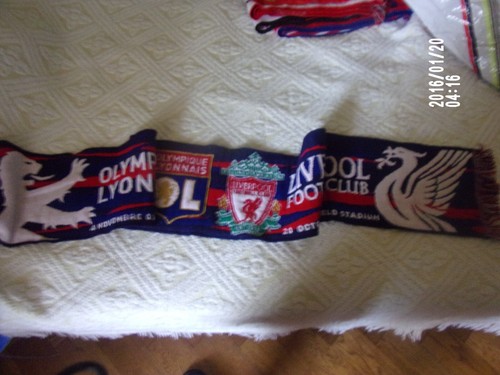 Echarpe olympique lyonnais - lyonnais, vs