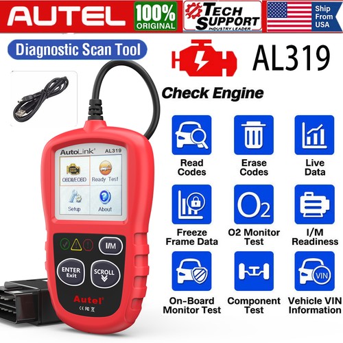 Autel autolink al319 - obd2, can