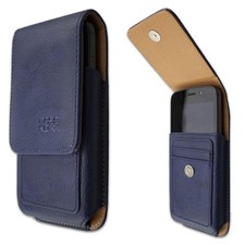 caseroxx Sac d'extérieur pour ZTE Blade 10 / Blade 10 Prime / V10 en bleu fait d