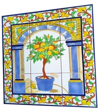 Carreaux peints à la main