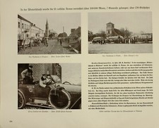1916 WWI WW1 Imprimé Armée Russe Prince Joachim De Prusse Moteur Voiture