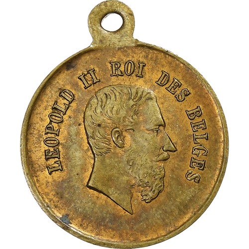 Belgique médaille léopold - belgique,, médaille,