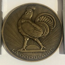 MÉDAILLE EN BRONZE DELAMARRE