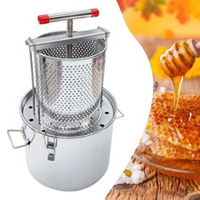 Extracteur de miel manuel 23 L, presse-agrumes pour fruits et légumes, pour