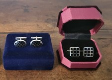 2 Paires de BOUTONS de MANCHETTE - Argent 925