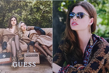 Women Fashion High heels Handbag Shoes Long Legs GUESS 19