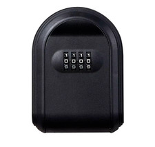 Coffre à Clés Sécurisé à Code Réinitialisable Murale 4 Chiffres Noir