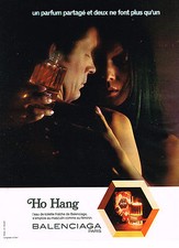 PUBLICITE ADVERTISING 014   1972   BALENCIAGA  parfum HO HANG