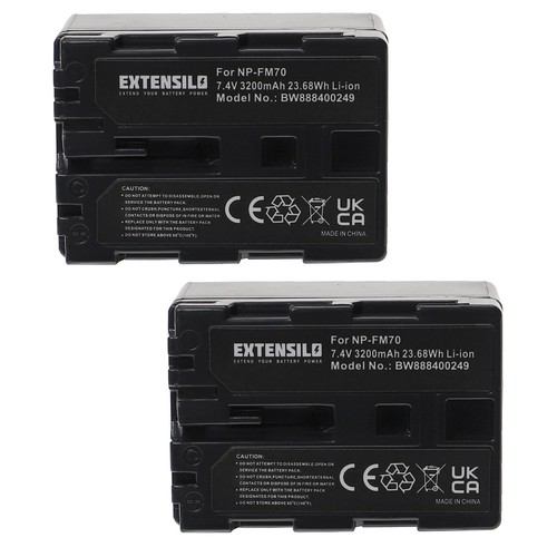 Batteries pour sony hdr - 2, hdr-ux1