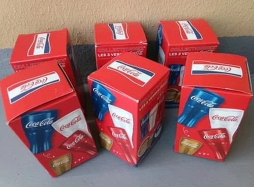 Lot verres coca - 6,