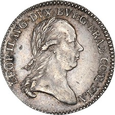 [#971189] AUSTRIAN NETHERLANDS, Token, Leopold II, Hommage de la Belgique, 1791