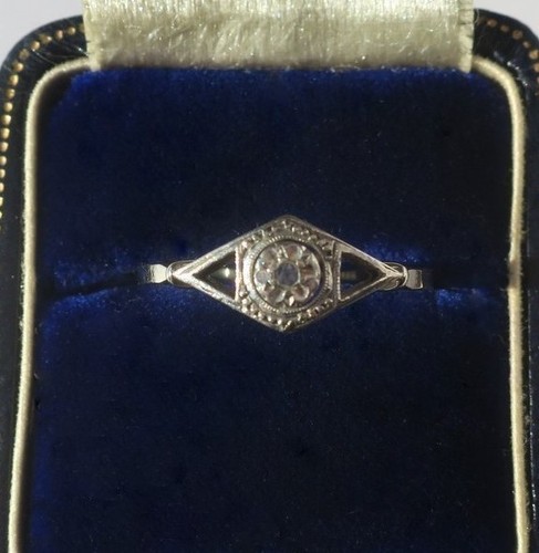 Bague ancienne art déco - art,
