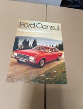 Ford CONSUL   catalogue publicité brochure dépliant