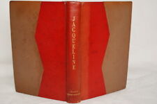 LE LIVRE DE JACQUELINE 1930 BELLE RELIURE MOSAIQUE CHAGRIN BICOLORE
