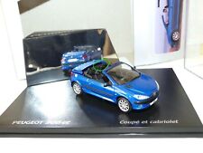 PEUGEOT 206 CC Bleu NOREV 1:43