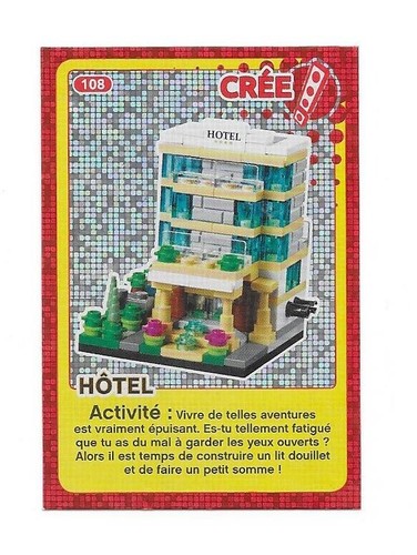 Carte lego 2018 n 108 - carte,