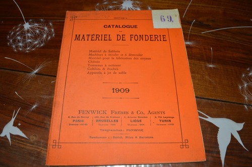 1909 catalogue materiel - 1909,