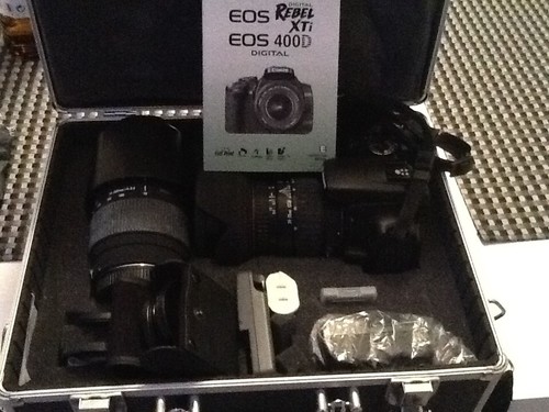 Canon eos 400d avec - 400d, objectifs