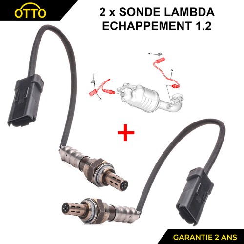 Sonde lambda catalyseur - catalyseur, prevu